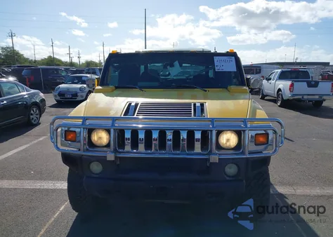 2005 Hummer H2 Sut z USA, uszkodzony, nr VIN 5GRGN22U15H107867